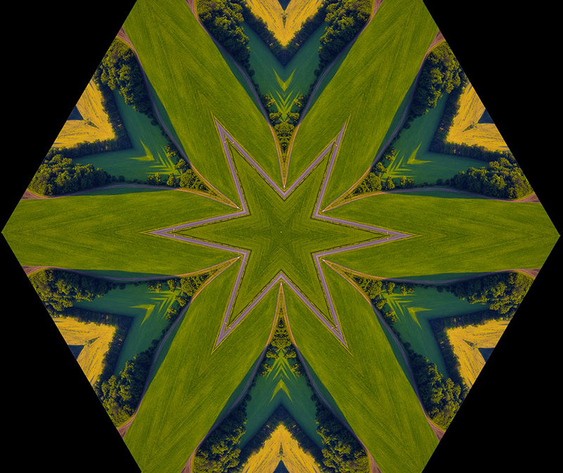 Illustration for article titled 7 Trippy Kaleidoscopes Made From Plain Photos
